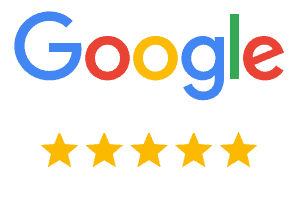 5 stars on Google